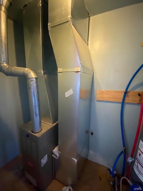 view of utility room
