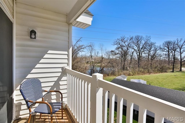 480 Benton Dr Unit J, Saint Peters, MO 63376 - view of balcony