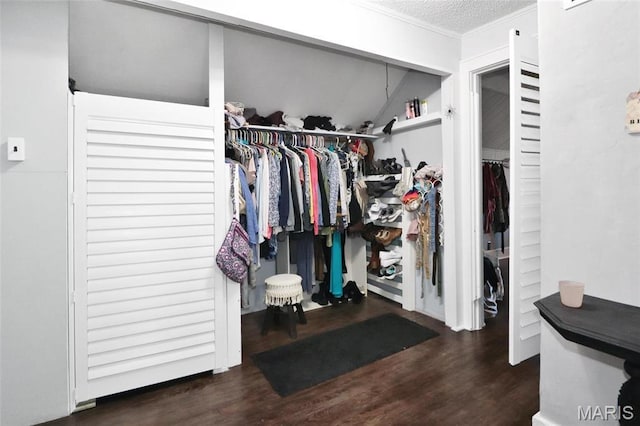 515 N Washington St, Mexico, MO 65265 - walk in closet featuring wood finished floors