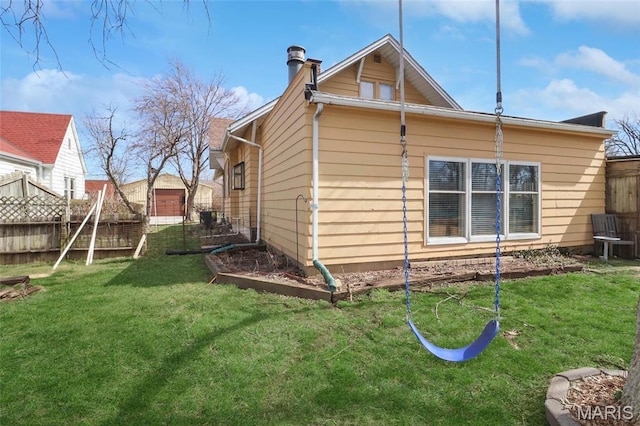 515 N Washington St, Mexico, MO 65265 - back of property with a chimney