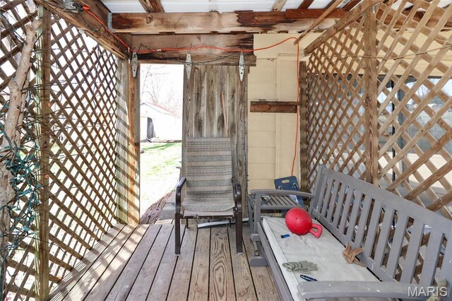 515 N Washington St, Mexico, MO 65265 - view of deck