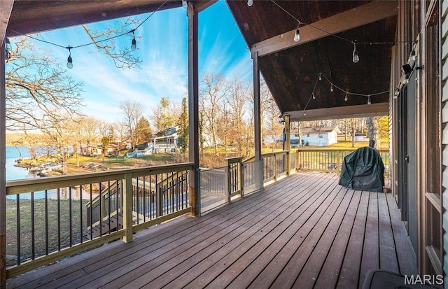 1382 Osage Rd, Cuba, MO 65453 - view of deck