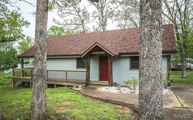 1382 Osage Rd, Cuba, MO 65453 - ranch-style house with a shingled roof