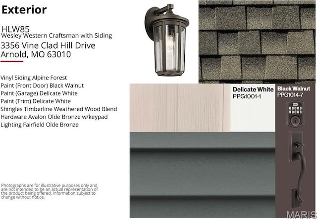 3356 Vine Clad Hill Dr, Arnold, MO 63010 - view of a document