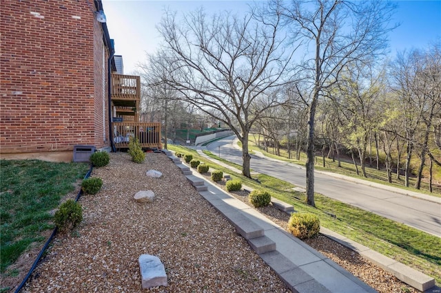 2781 Blackforest Dr Unit B, Saint Louis, MO 63129 - view of yard featuring a deck