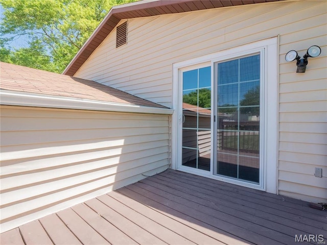 1464 Monopoly Dr, Florissant, MO 63031 - view of wooden terrace