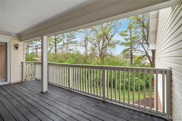 7310 Westover Colonial Ln, Saint Louis, MO 63119 - view of deck