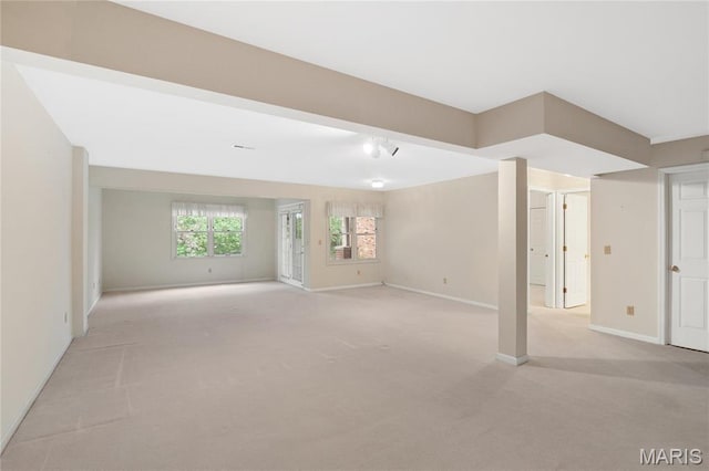 7310 Westover Colonial Ln, Saint Louis, MO 63119 - basement featuring light colored carpet and baseboards