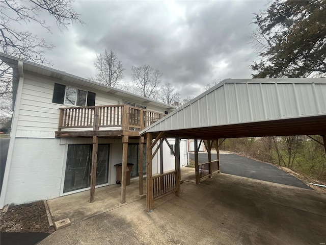 view of back of house