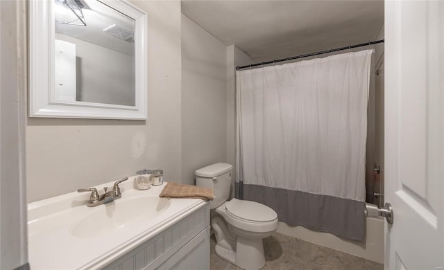 15105 Transit Rd, Saint Robert, MO 65584 - bathroom with toilet, a shower with curtain, and vanity