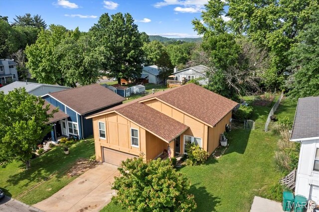 1739 Fairfax Dr, Barnhart, MO 63012 - aerial perspective of suburban area
