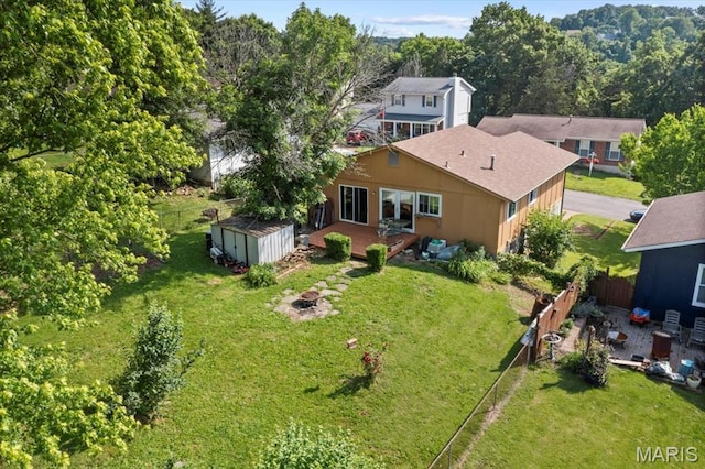1739 Fairfax Dr, Barnhart, MO 63012 - aerial view of property and surrounding area
