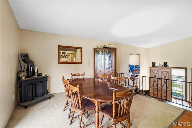 1739 Fairfax Dr, Barnhart, MO 63012 - dining space featuring a wood stove