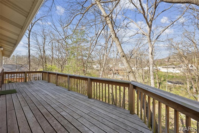 32 Oak Forest Dr, Saint Charles, MO 63303 - view of wooden deck
