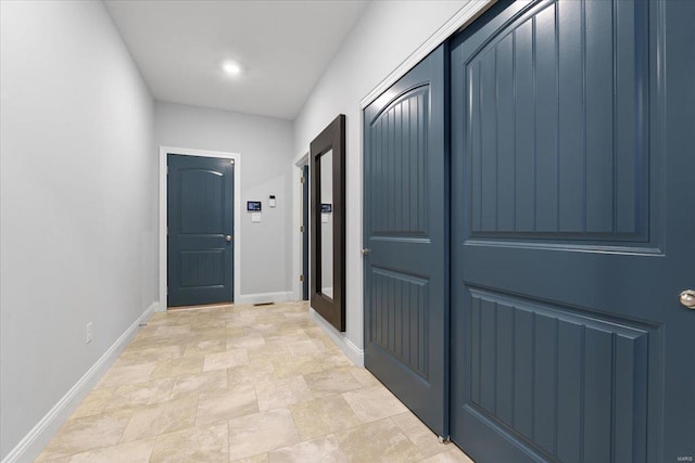 5 Canebrake Ct, Wentzville, MO 63385 - corridor with baseboards and stone finish flooring