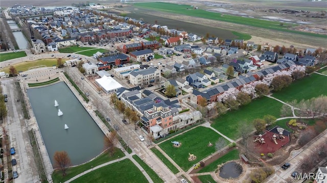 3520 Galt House Dr, Saint Charles, MO 63301 - aerial view of property's location featuring a large body of water and nearby suburban area