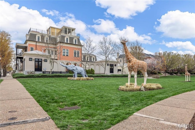 3520 Galt House Dr, Saint Charles, MO 63301 - view of property's community featuring a lawn