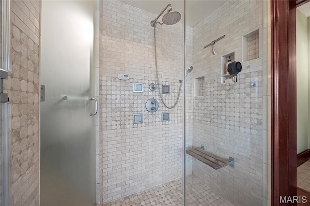 3520 Galt House Dr, Saint Charles, MO 63301 - full bath featuring a stall shower