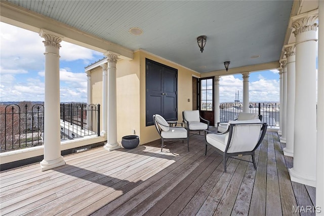 3520 Galt House Dr, Saint Charles, MO 63301 - view of wooden deck