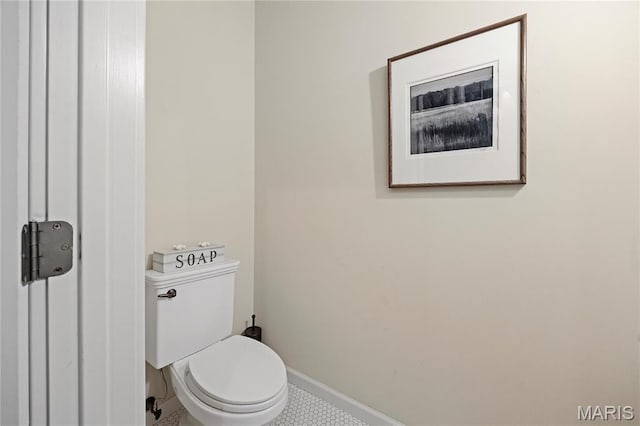 3520 Galt House Dr, Saint Charles, MO 63301 - bathroom with baseboards and toilet