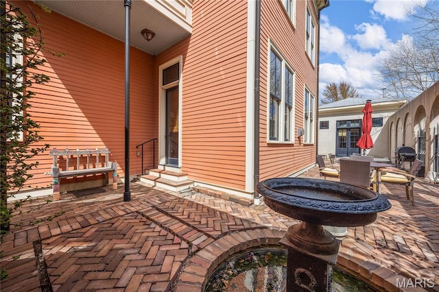 3520 Galt House Dr, Saint Charles, MO 63301 - view of patio / terrace featuring entry steps