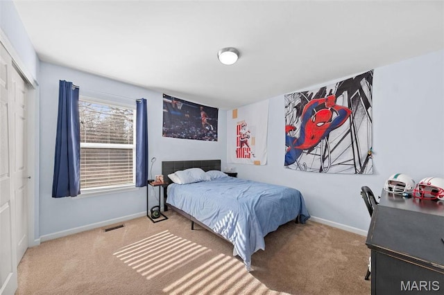 140 Shumard Oak Dr, Troy, MO 63379 - bedroom featuring carpet flooring, a closet, and baseboards