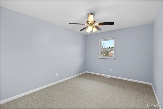 3524 Espace Ct, Florissant, MO 63034 - carpeted empty room with ceiling fan and baseboards
