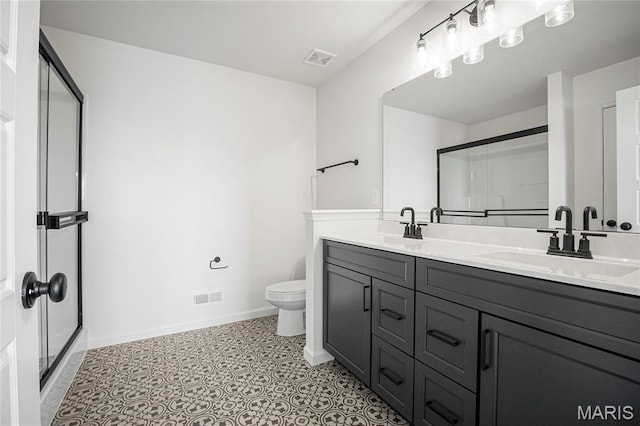 177 Arpent Aly, Saint Charles, MO 63301 - full bathroom with double vanity and an enclosed shower