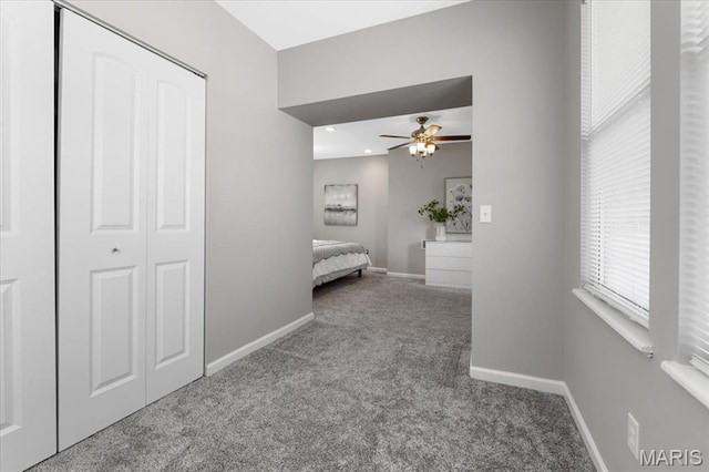 3618 Mcree Ave, Saint Louis, MO 63110 - hallway with carpet flooring and baseboards