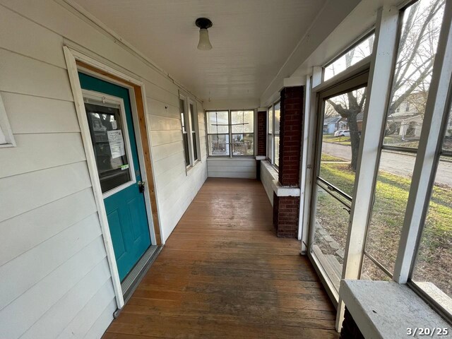 145 S 34th St, Belleville, IL 62226 - view of unfurnished sunroom