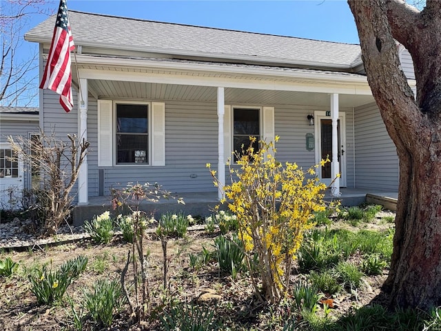 107 S Jackson St, Perryville, MO 63775 - bungalow-style home featuring covered porch and roof with shingles