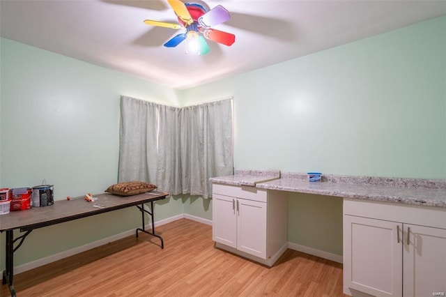 13 Wayne 357b, Piedmont, MO 63957 - office with light wood-type flooring, a ceiling fan, and baseboards