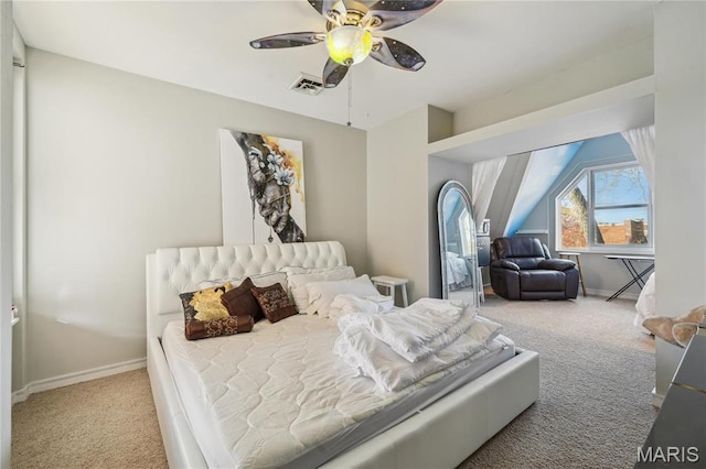 1906 Lasalle St, Saint Louis, MO 63104 - carpeted bedroom featuring baseboards and ceiling fan
