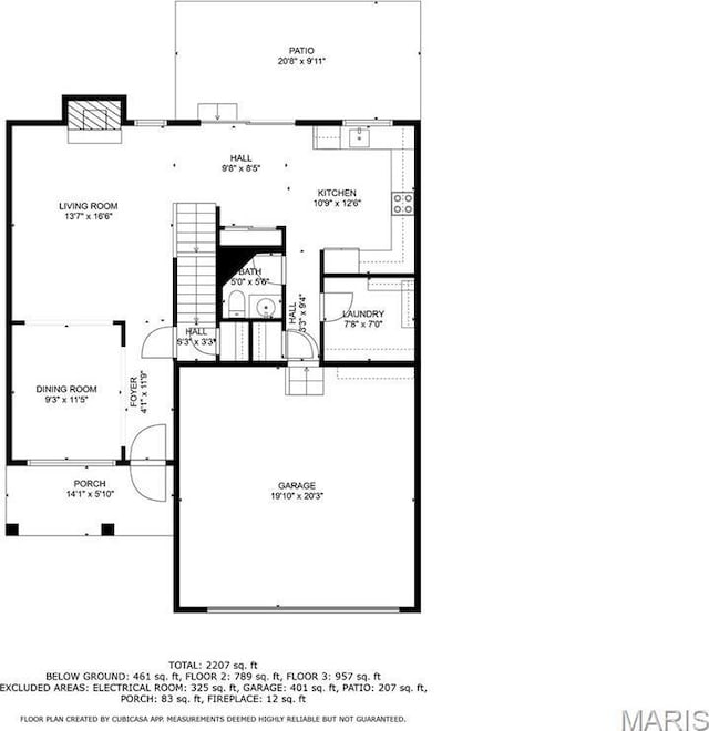 460 Fortress Ct, Saint Charles, MO 63303 - property floor plan
