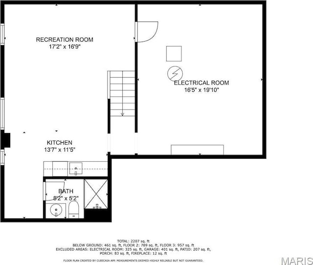 460 Fortress Ct, Saint Charles, MO 63303 - property floor plan