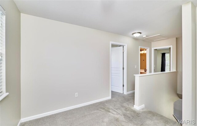 460 Fortress Ct, Saint Charles, MO 63303 - spare room featuring carpet floors and baseboards