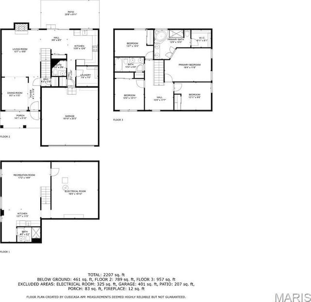 460 Fortress Ct, Saint Charles, MO 63303 - floor plan / room layout