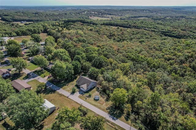 735 Dale Ln, Richland, MO 65556 - aerial overview of property's location featuring a forest