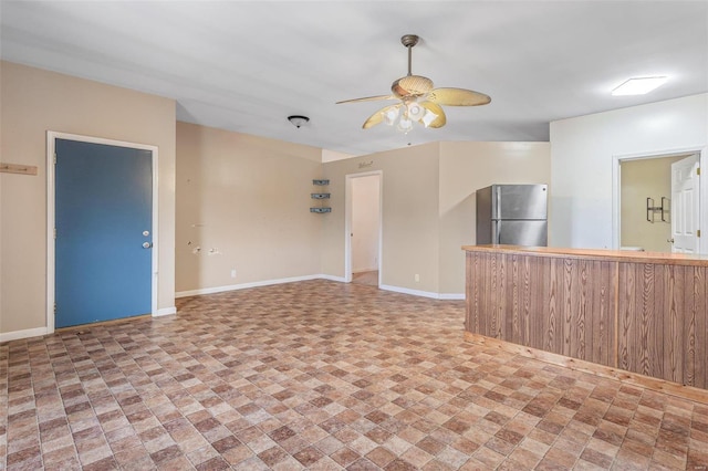 6400 Hoot Owl Ln, French Village, MO 63036 - unfurnished room with ceiling fan and baseboards