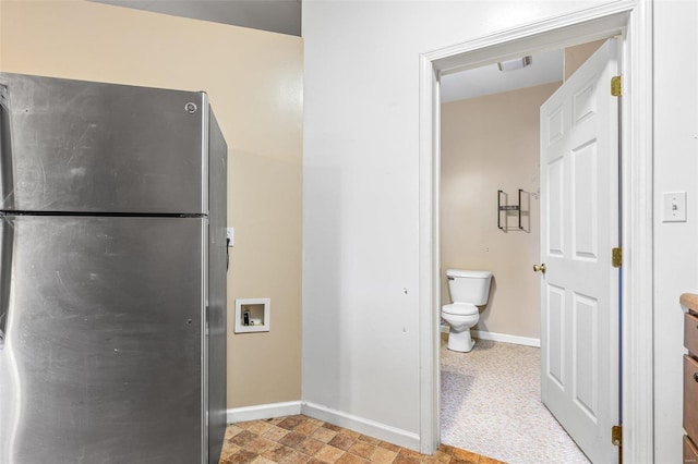 6400 Hoot Owl Ln, French Village, MO 63036 - bathroom with toilet and baseboards
