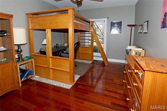 589 Wetherby Terrace Dr, Ballwin, MO 63021 - bedroom featuring hardwood / wood-style flooring and baseboards