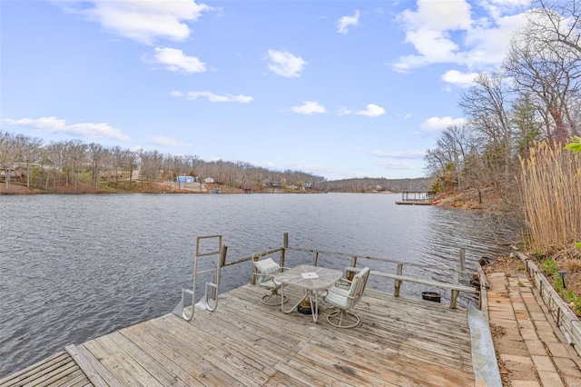 9449 E Lake View Dr, Bonne Terre, MO 63628 - dock with a water view