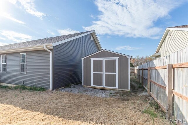 151 Alisha Ave, Poplar Bluff, MO 63901 - view of shed featuring fence