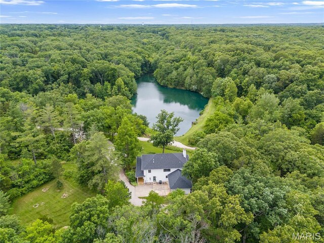 3724 Nadler Rd, Mo, MO 63385 - view of subject property featuring a nearby body of water and a forest