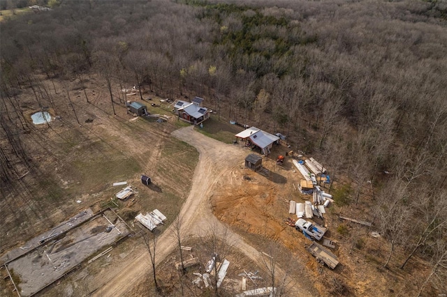 11165 Villmer Rd, Cadet, MO 63630 - aerial view of property's location with a heavily wooded area