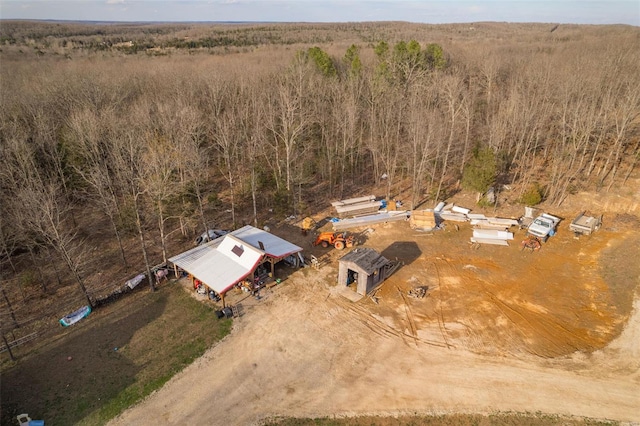 11165 Villmer Rd, Cadet, MO 63630 - aerial view of property and surrounding area featuring a forest