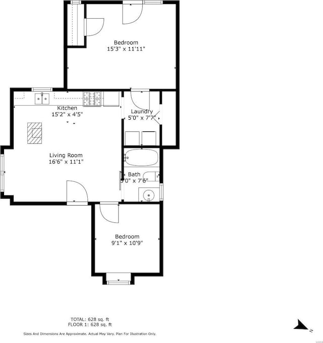 11165 Villmer Rd, Cadet, MO 63630 - floor plan / room layout
