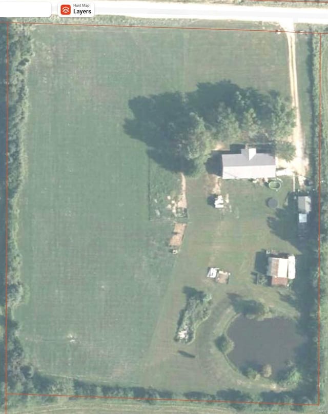 map / location with property boundaries highlighted
