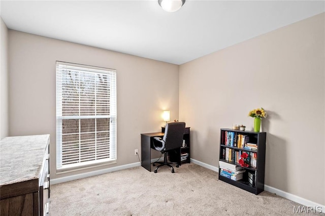13507 Coliseum Dr Unit F, Chesterfield, MO 63017 - home office with light colored carpet and baseboards