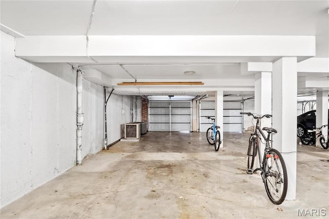 13507 Coliseum Dr Unit F, Chesterfield, MO 63017 - garage with central air condition unit